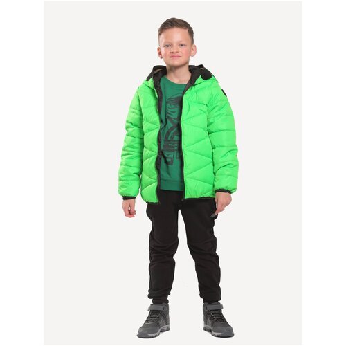 Купить Куртка Orso Bianco, размер 140, зеленый
Базовая модель стеганой куртки с необычн...