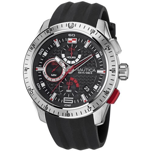 Купить Наручные часы NAUTICA NAPNSF109, черный, серебряный
Часы наручные Nautica NAPNSF...