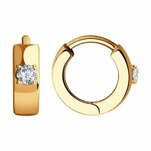 Купить Серьги Diamant online, золото, 585 проба, фианит, прозрачный
<p>В нашем интернет...