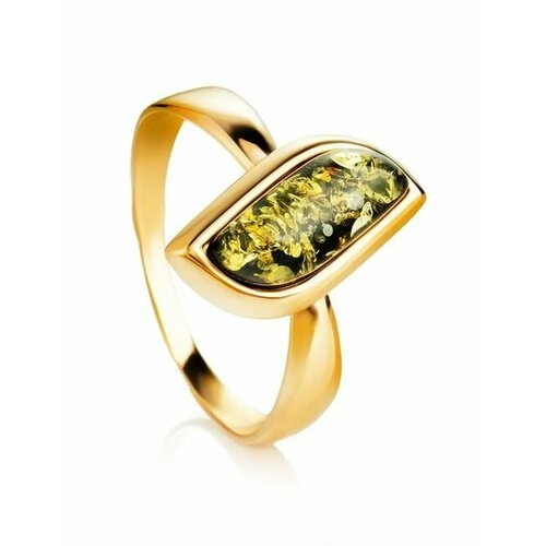 Купить Кольцо, янтарь, безразмерное, серебряный
Нежное кольцо из и янтаря зелёного цвет...