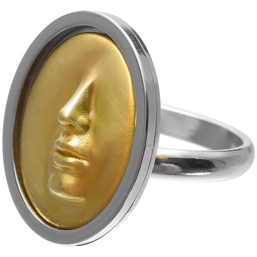 Купить Кольцо Maru, безразмерное, золотой, серебряный
Кольцо с фрагментом женского лица...