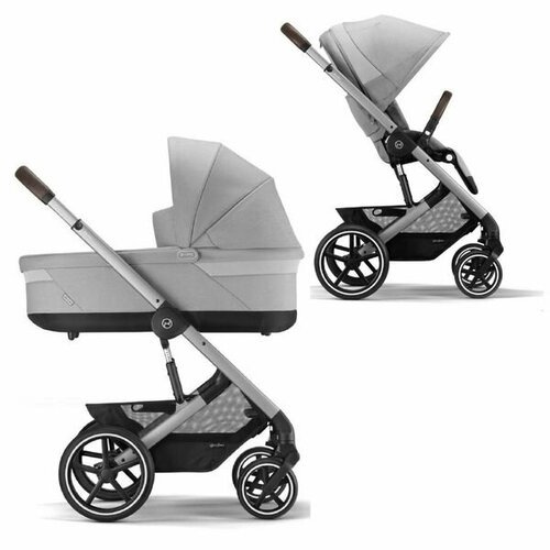 Купить Детская коляска 2 в 1 Cybex Balios S Lux Lava Grey (2023)
Обновления 2023 года:...