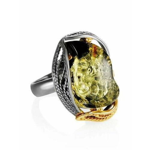Купить Кольцо, янтарь, безразмерное, мультиколор
Роскошное кольцо «Филигрань» с натурал...