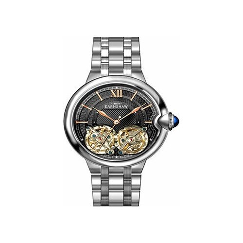 Купить Наручные часы EARNSHAW, черный, серебряный
Мужские механические часы с автоподза...