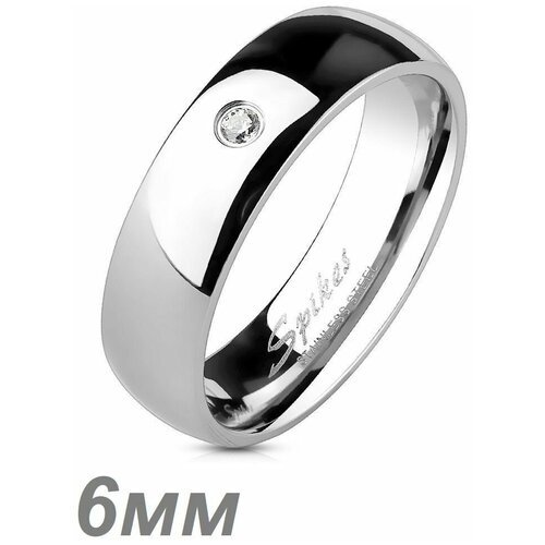 Купить Кольцо обручальное Spikes, размер 19.5, серебряный
Классическое кольцо глянцевое...