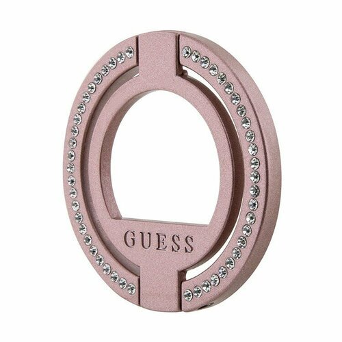 Купить Guess кольцо-держатель для iPhone MagSafe Metal Ring stand Diamond Rhinestones P...