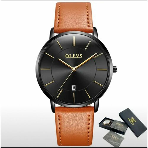 Купить Наручные часы Olevs, черный
<br>Параметры продукта:<br>Бренд: OLEVS<br>Номер мод...