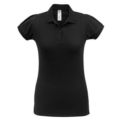 Купить Поло B&C collection, размер XL, черный
Рубашка поло женская Heavymill черная, ра...