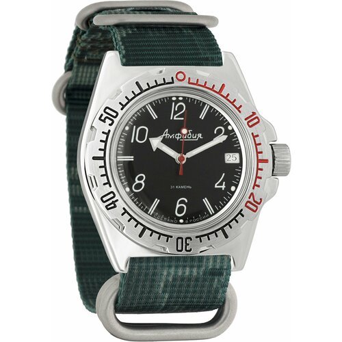 Купить Наручные часы Восток Амфибия, зеленый
Мужские механические часы с автоподзаводом...