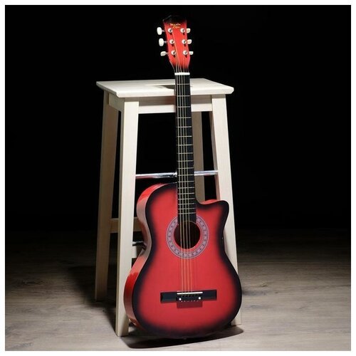 Купить Гитара акустическая красная, 6-ти струнная 97см
<p>Гитара акустическая Music Lif...