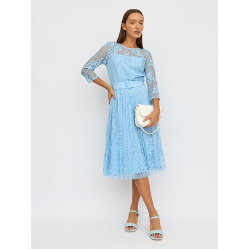 Купить Платье BrandStoff, размер 54, голубой
Волнующее платье из тонкого кружева - необ...
