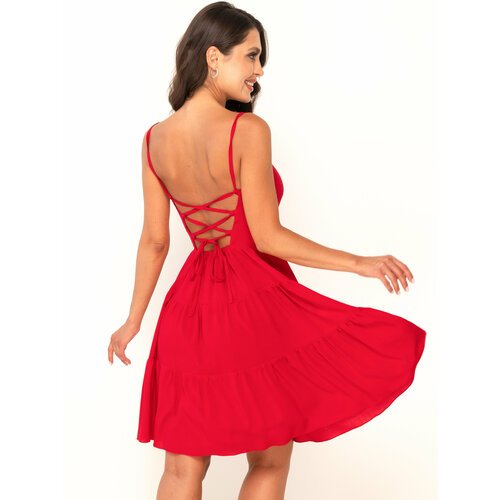 Купить Сарафан MELLORY dress, размер L, красный
Сарафан с открытой спиной от Mellory dr...