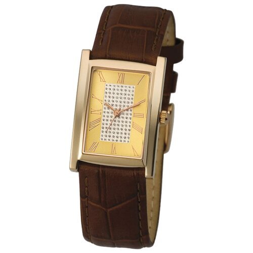 Купить Наручные часы Platinor, золото, коричневый, золотой
<p><br></p><ul> </ul> 

Скид...