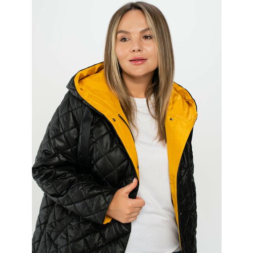 Купить Куртка Tirella City, размер 50, черный
Женское пальто с капюшоном от Tirella Cit...