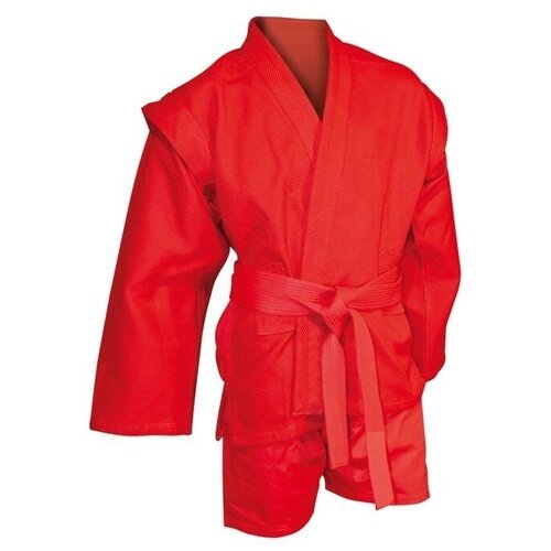 Купить Кимоно для самбо с поясом, размер 36, красный
AX5, Куртка для самбо елочка без п...