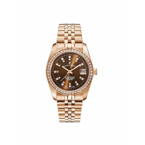 Купить Наручные часы, золотой, коричневый
Часы унисекс Jacques du Manoir NROP.17 

Скид...