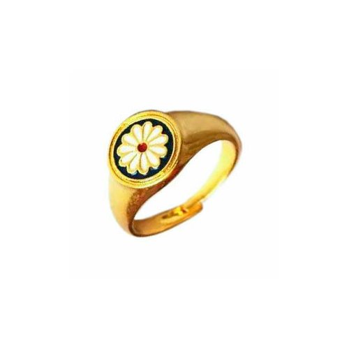 Купить Кольцо Nouvelle mode
Оригинальное латунное кольцо с золотистым IP покрытием и эм...