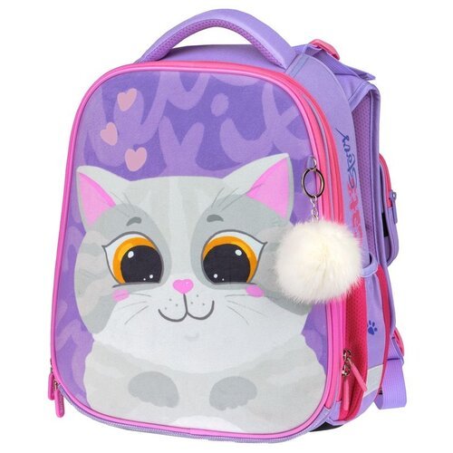 Купить Berlingo Ранец Cute cat RU07104, фиолетовый
Эргономичный ранец для девочки Berli...