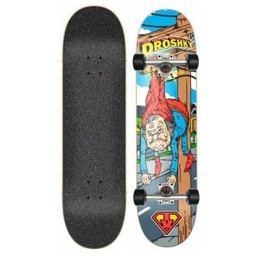 Купить Скейтборд в сборе Droshky Old Superhero Series Old Man 8x31.75 Трюковый для дете...