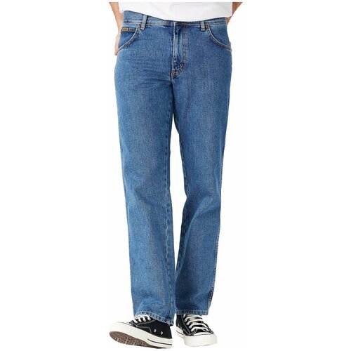 Купить Джинсы Wrangler, размер W32/L36, синий
Мужские джинсы Wrangler синего цвета своб...