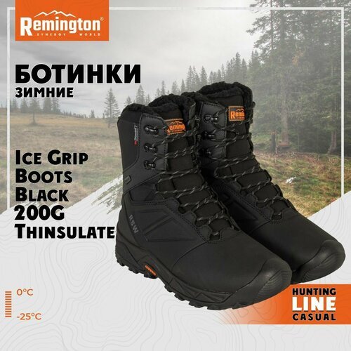 Купить Ботинки Remington Ice Grip Boots Black 200g Thinsulate р. 43 RB2937-010
Ботинки...