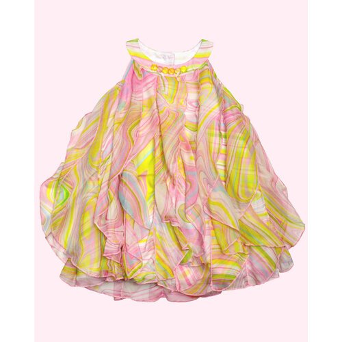Купить Школьное платье, размер 80, розовый, зеленый
Платье для девочек "Радуга" арт.189...