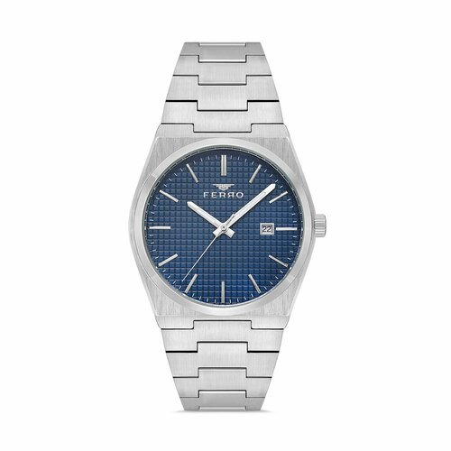 Купить Наручные часы Ferro F11373AWT-A3, синий
<br>Четкие графичные формы, сатинированн...