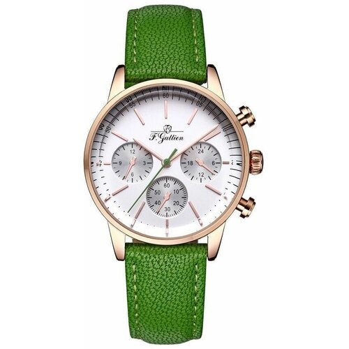 Купить Наручные часы F.Gattien 41120, зеленый, золотой
В современном мире отличным женс...