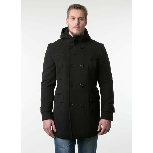 Купить Пальто КАЛЯЕВ, размер 50, черный
Стильное мужское пальто с капюшоном - элемент г...
