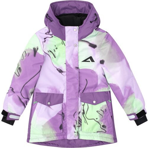 Купить Куртка Oldos, размер 98-56-51, фиолетовый
Зимняя куртка для девочек Амарина созд...