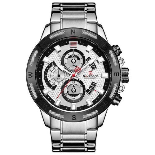 Купить Наручные часы Naviforce Casual, серебряный
Классический дизайн Naviforce NF9165...