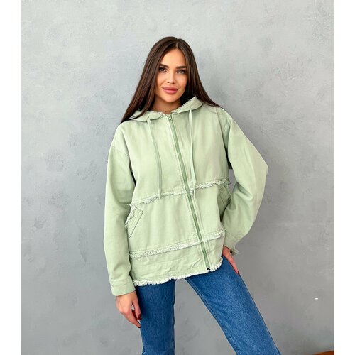 Купить Куртка , размер M (50), зеленый
Куртка джинсовая - это постоянный тренд на сезон...