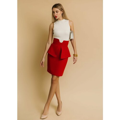 Купить Юбка Gepur, размер S, красный
Облегающая юбка-мини, созданная дизайнерами Gepur:...