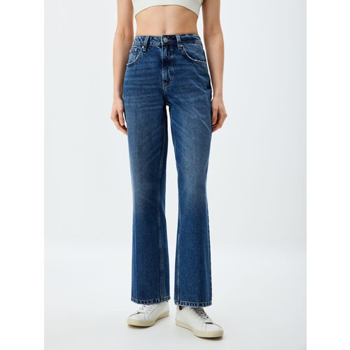 Купить Джинсы Sela, размер S INT, синий
Женские широкие джинсы из качественного хлопков...