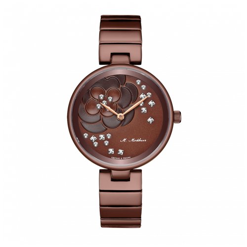 Купить Наручные часы УЧЗ, коричневый
Наручные кварцевые женские часы из нержавеющей ста...