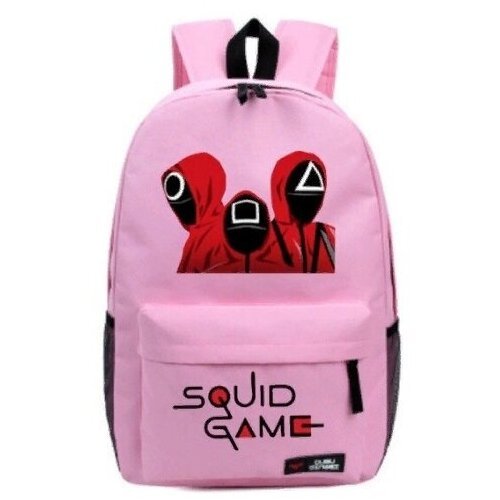 Купить Рюкзак розовый "Игра в кальмара".
Легкий розовый рюкзак с изображением охраны из...