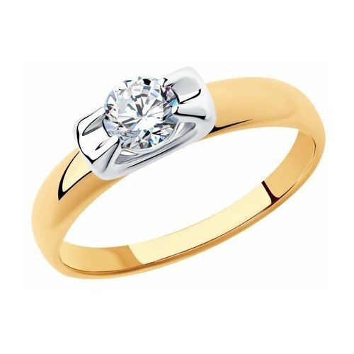 Купить Кольцо Diamant online, золото, 585 проба, фианит, размер 18.5
<p>В нашем интерне...