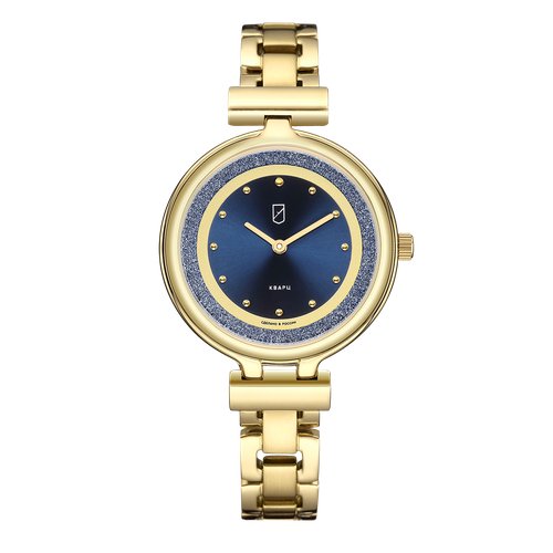 Купить Наручные часы УЧЗ 3024B-4, золотой, синий
Наручные кварцевые женские часы произв...