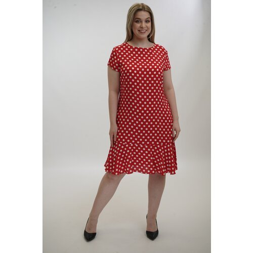 Купить Платье DARIVAGALE, размер 56, белый, красный
Платье женское летнее легкое коротк...