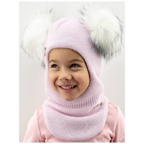 Купить Шапка mialt, размер 50-52, розовый
Шапка-шлем для девочки Селестия, цвет светло-...
