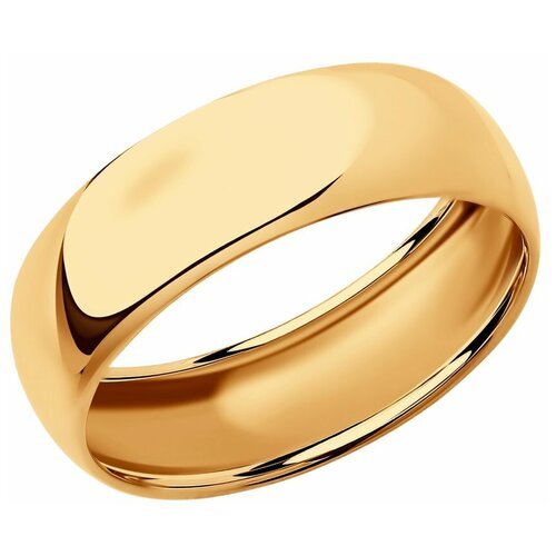 Купить Кольцо обручальное SOKOLOV, красное золото, 585 проба, размер 17
Обручальное кол...