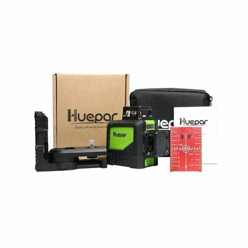 Купить Лазерный уровень/нивелир Huepar 902CR 360
Профессиональный лазерный уровень Huep...