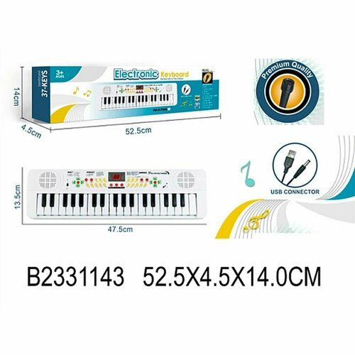 Купить Синтезатор JB0211316 в комплекте микрофон, USB-кабель
Размер упаковки: 52, 5*4,...