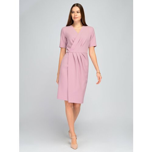 Купить Платье Viserdi, размер 48, розовый
Нарядное платье приталенного кроя выгодно под...