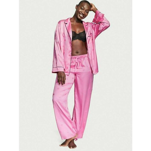 Купить Пижама Victoria's Secret, размер S, розовый
✔️Свободная посадка<br><br>✔️Топ с д...
