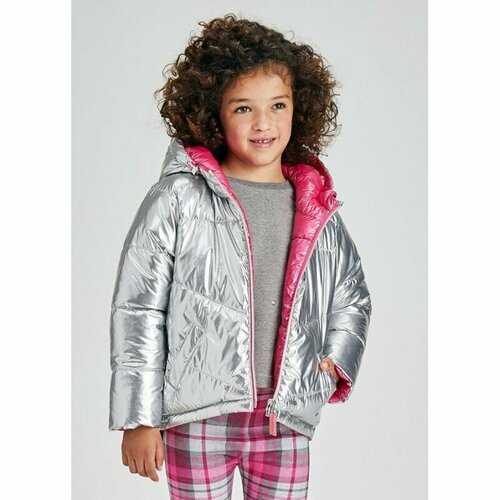Купить Куртка Mayoral, размер 128 (8 лет), серебряный, розовый
Особенностью данной моде...