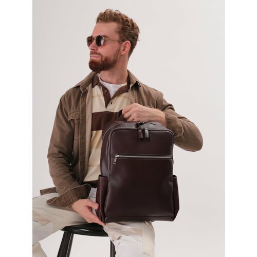 Купить Рюкзак Franchesco Mariscotti Victor, фактура гладкая, коричневый
Мужской рюкзак...