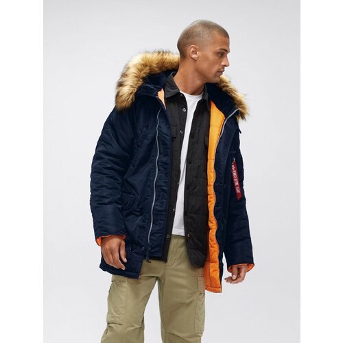 Купить Парка ALPHA INDUSTRIES, размер 52/XL/, синий
Мужская теплая зимняя куртка-парка...