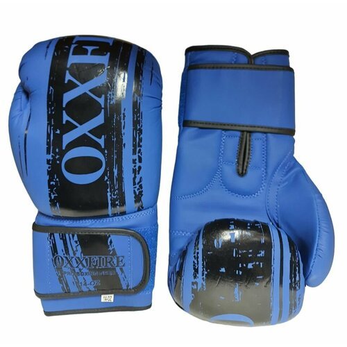 Купить Спортивные боксерские перчатки "OXXFIRE Muay Thai PRO, PVC" - 14oz / кожзам / си...