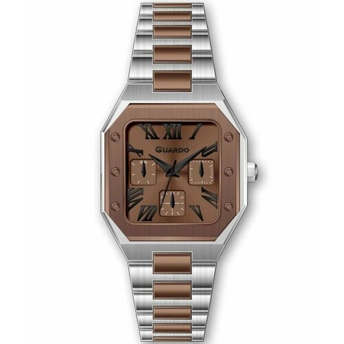 Купить Наручные часы Guardo 12727-3, серебряный, коричневый
Часы Guardo Premium GR12727...